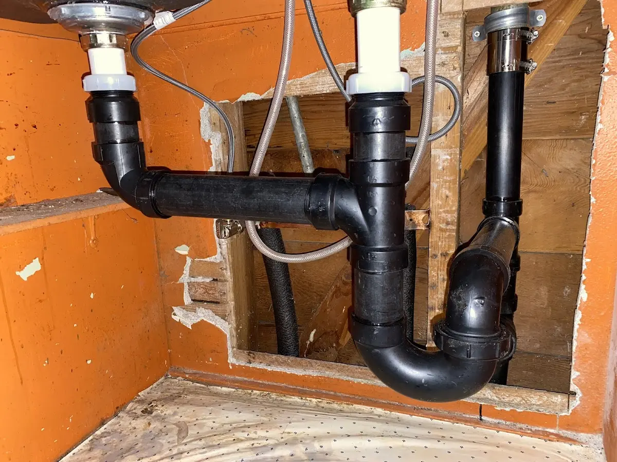Professional Repiping Services equipment and tools on the job in Lowell